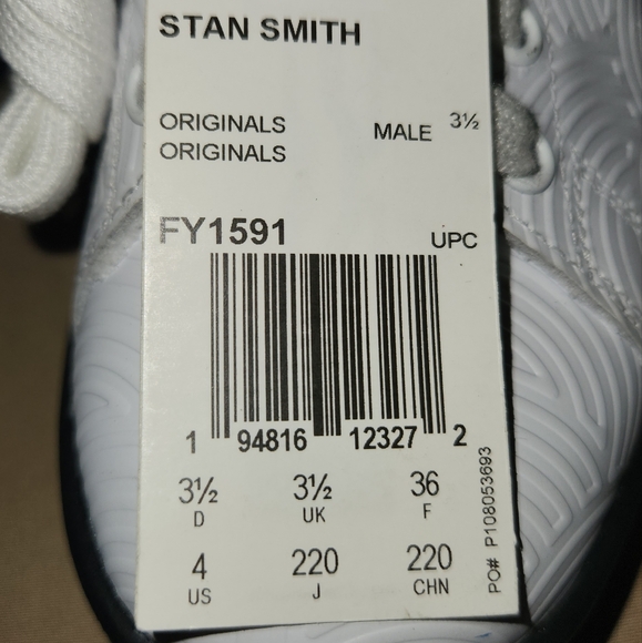 Adidas Takahashi Hiroko X Stan Smith Collab Mens Shoe Size-4 White FY1591